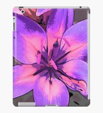 Photoshop lily mauve iPad Case/Skin