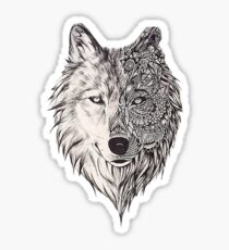 Mandala wolf vol.2 Sticker