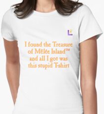 MONKEY ISLAND TREASURE TROVE Women's Fitted T-Shirt