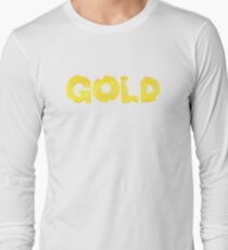 Gold Long Sleeve T-Shirt