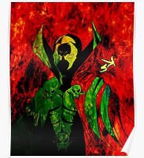 Spawn Inspired Art Poster