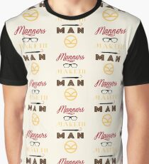 Camiseta gráfica Los modales hacen al hombre