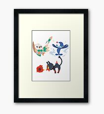 Starters Framed Print