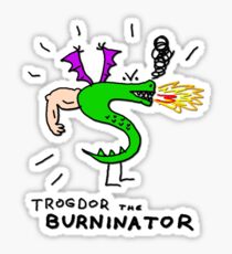 Trogdor, The Burninator Sticker