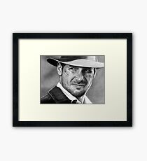 Indiana Jones - Harrison Ford Framed Print