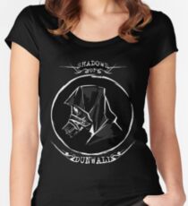 Black Shadows Women's Fitted Scoop T-Shirt