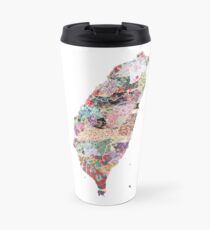 Taiwan map Travel Mug