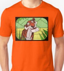 Old Stripy - stained glass villains Unisex T-Shirt
