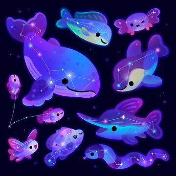Artwork thumbnail, Ocean constellations by pikaole