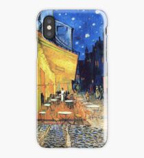 Vincent van Gogh - The Cafe Terrace on the Place de Forum in Arles at Nigh iPhone Case