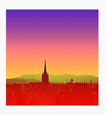 Edinburgh Skyline Photographic Print