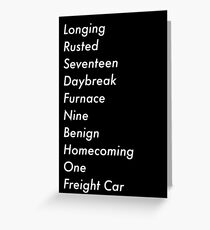 Bucky Civil War Greeting Card