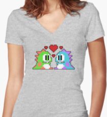 Bub nd Bob Women's Fitted V-Neck T-Shirt
