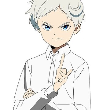 Norman (The Promised Neverland) - White Background | Greeting Card