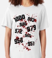 1000 minus 7 Tokyo Ghoul Slim Fit T-Shirt