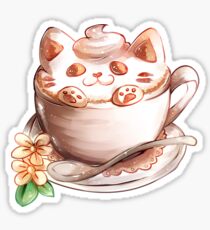 Catpuccino Sticker