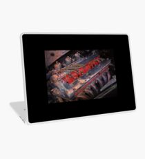 Retro urban auto engine. Laptop Skin