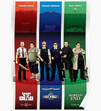 The Cornetto Trilogy. Poster