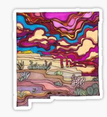 New Mexico Is Love Sticker