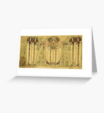 Vintage famous art - Charles Rennie Mackintosh - The Wassail Greeting Card