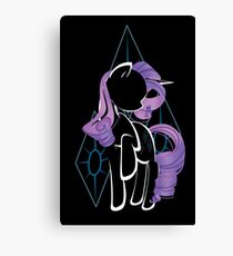 Rarity Contour Canvas Print