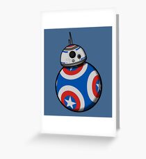 Captain Ameribot Greeting Card