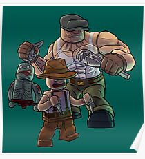 The Goon as Toy Bricks Poster