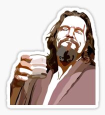 Big Lebowski DUDE Portrait Sticker