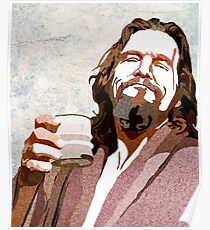 Big Lebowski DUDE Portrait Poster