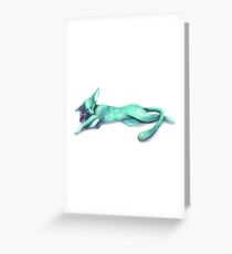 Snuggle Kitty Greeting Card