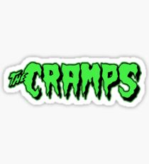 The Cramps GREEN FUZ Sticker