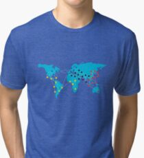 Pandemia Boardgames Tri-blend T-Shirt