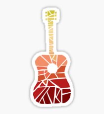 guitar stickers redbubble