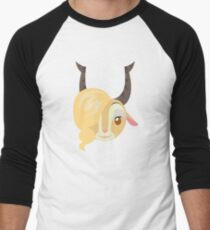 Stylized-Gazelle Men's Baseball ¾ T-Shirt