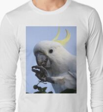 Sulphur Crested Cockatoo Long Sleeve T-Shirt