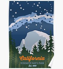 Yosemite Nationalpark. Poster