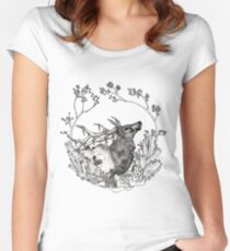 Elk of The Woods Women's Fitted Scoop T-Shirt
