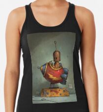 To Boldly Go Racerback Tank Top