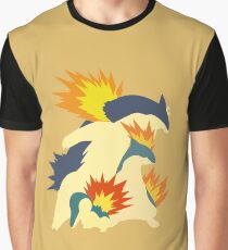 Cyndaquil Evolution Graphic T-Shirt