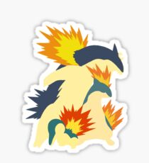 Cyndaquil Evolution Sticker