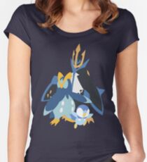 Piplup Evolution Women's Fitted Scoop T-Shirt