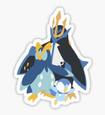 Piplup Evolution Sticker