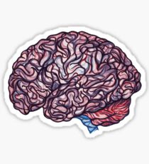 Brain Storming - Pink Sticker