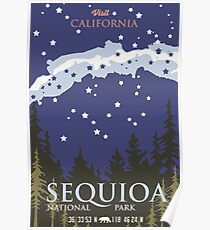 Sequoia National Park. Poster