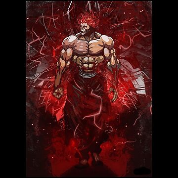 Baki the Grappler Chara Fine Graph Print Series - Baki Hanma