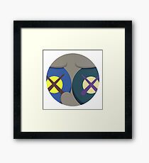 Eye Nose Framed Print