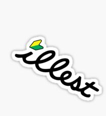 illest Wakaba Leaf Dot Sticker