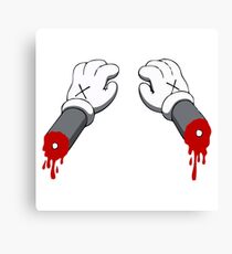 Cut Your Hand Canvas Print
