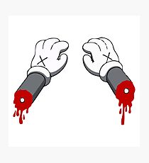 Cut Your Hand Photographic Print