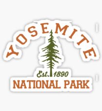 Yosemite National Park. Sticker